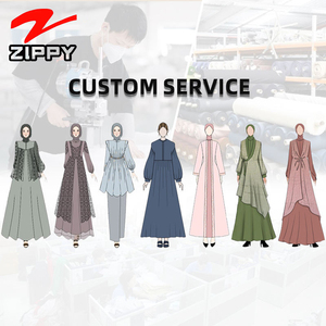 <span class=keywords><strong>Robe</strong></span> longue <span class=keywords><strong>chic</strong></span> et polyvalente à fleurs, personnalisable OEM, avec <span class=keywords><strong>dentelle</strong></span> rétro, col montant, manches longues, à volants, pour le quotidien ou la plage - Product Image 2
