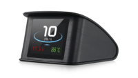 Herramienta de Diagnóstico OBD de 2.2 Pulgadas, Medidor Digital Inteligente P10, Pantalla Head-up, Velocímetro, RPM con 7 Funciones Diferentes