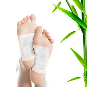 Remendo de pé OEM tradicional chinês eficaz para remover a umidade e expulsar toxinas almofada desintoxicante para pés