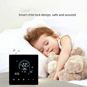 เทอร์โมสตัทอัจฉริยะ K2F WiFi สำหรับเครื่องปรับอากาศและระบบทำความร้อนใต้พื้น ควบคุมอุณหภูมิแบบสองระบบ - Product Image 4