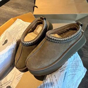 Botas de Nieve Clásicas para Mujer, Marca de Diseñadores UGS 2026, Botas de Nieve Cálidas de Cuero Casual - Product Image 1