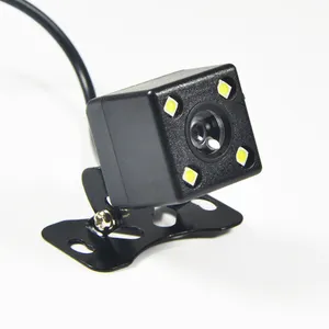 4灯140度广角自动停车摄像头，用于连接行车记录仪后退后视摄像头汽车倒车摄像头