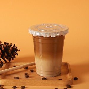 Vasos de Plástico PET de Pared Simple de 98 mm con Impresión de Logotipo Personalizado para Café, Envase de Vaso de Café Helado PET con su Logotipo - Product Image 2