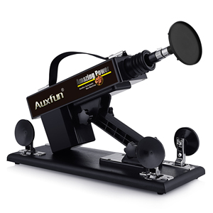 Machine sexuelle automatique Auxfun pour le plaisir féminin avec adaptateur à ventouse 3XLR – Pack de base pour couples - Product Image 1
