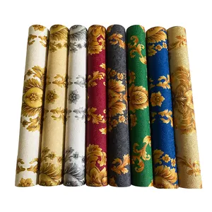 Papel pintado de flores grandes tridimensional 3D, sala de estar de estilo europeo, restaurante, papel tapiz de decoración de pared de fondo de hotel - Product Image 1