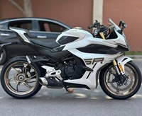 Moto sportive 450SRS, refroidie par eau, bicylindre en parallèle, moto de course Supersport, haute accélération pour les pilotes intermédiaires