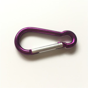 Mousqueton en alliage d'aluminium de 6 cm en forme de gourde pour l'industrie lourde, l'exploitation minière, la randonnée, le camping, les sacs et les porte-clés - Product Image 4