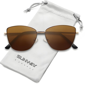 Gafas de Sol de Metal con Diseño de Ojo de Gato para Hombre, de Lujo, Protección UV400, Marcas Famosas, Gafas de Sol para Mujer - Product Image 2