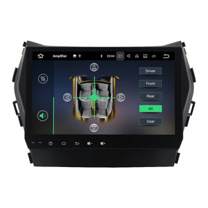 ZETSTECH 안드로이드 9.0 현대 IX45/현대 산타페 2013 자동차 라디오 대시 2 din 1024*600