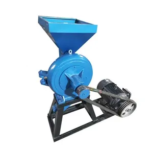 Chinese Ginger Chili Spice Turmeric Dry Hammer Mill Pulverizer Grinder Grinding Machine