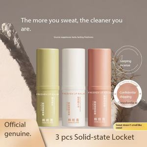 Vente en gros HANJILIAN Série de <span class=keywords><strong>baume</strong></span> pour le corps déodorant frais et non collant élimine les odeurs corporelles parfum solide longue durée pour les aisselles - Product Image 2