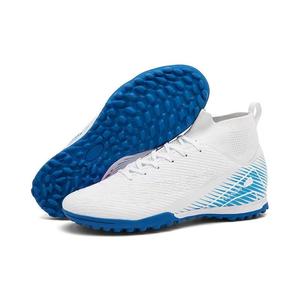 <span class=keywords><strong>Scarpe</strong></span> da Calcio FG/TF da Uomo Nere e Verde Neon, Alte, con Lacci, Traspiranti, per Terreni Morbidi, con Tacchetti Lunghi, Ideali per Allenamento Primaverile - Product Image 4