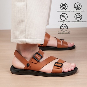 Sandalias <span class=keywords><strong>de</strong></span> PU Impermeables para <span class=keywords><strong>Hombre</strong></span>, Tallas Grandes EUR 39-47, Suela <span class=keywords><strong>de</strong></span> PU Antideslizante, Sandalias <span class=keywords><strong>de</strong></span> Playa y <span class=keywords><strong>Senderismo</strong></span> para <span class=keywords><strong>Hombre</strong></span>, Disponibles en Stock - Product Image 3