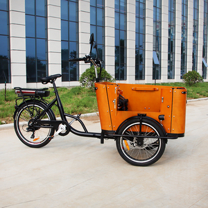 Vélo cargo électrique à trois roues pour adultes et personnes âgées, conforme aux normes européennes, entrepôt européen, quatre places - Product Image 4