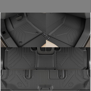 Tappetini per tutte le stagioni + rivestimento del carico dello schienale e coprisedile per 2018- Volkswagen Atlas | Accessori personalizzati VW Atlas TPE - Product Image 4