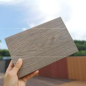 Vente Flash : Lames de <span class=keywords><strong>terrasse</strong></span> en composite WPC pour extérieur, installation rapide, revêtement PVC co-extrudé, pour terrasses - Product Image 6
