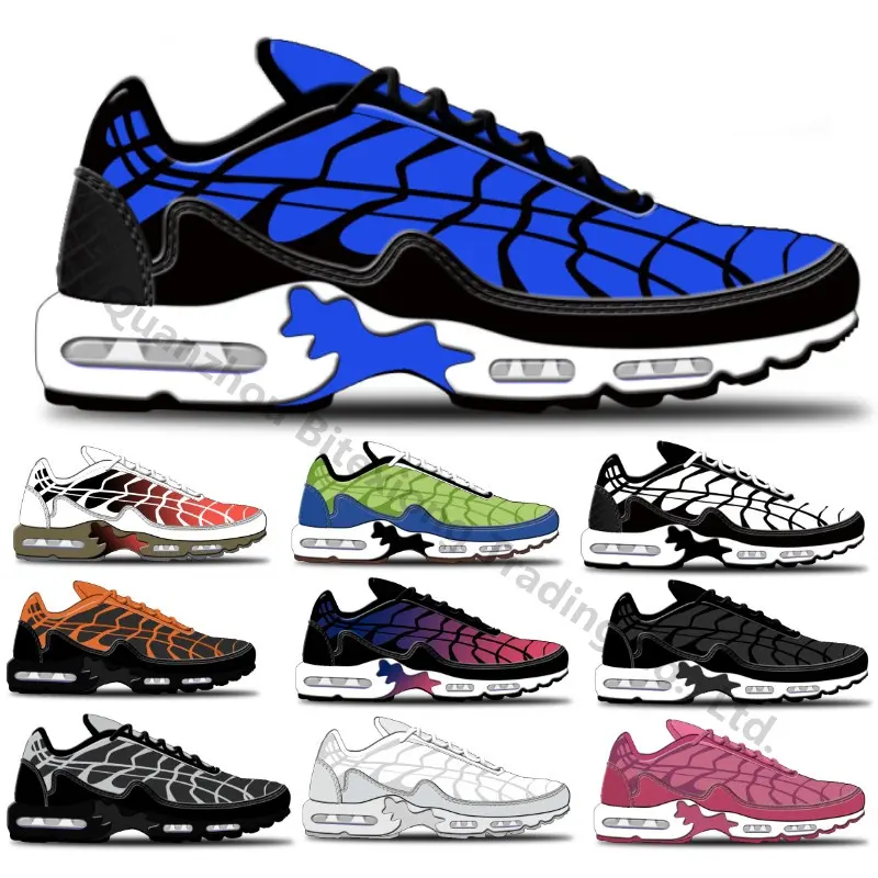 Zapatillas de deporte TN personalizadas, venta al por mayor, 88 colores, zapatillas TN Plus para hombre, zapatillas de correr TN deportivas acolchadas de alta calidad para hombre