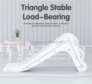 VSUCH, gran oferta, 1MOQ, nuevos juguetes deslizantes de plástico divertidos para bebés en interiores, Material PE, toboganes para niños para juegos infantiles y columpio - Product Image 5