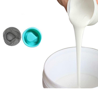 Prix du caoutchouc de silicone Rtv-2 Détail de silicone liquide Dureté élevée Tearlow Peau sûre