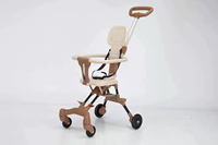 Poussette bébé améliorée, légère et pliable, pour enfants de 0 à 5 ans, avec position haute
