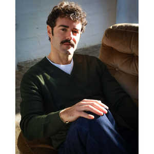 Pull décontracté pour homme Heyfoo, col en V, gris-1, manches longues, tricot en cachemire d'hiver avec logo imprimé jacquard, calibre 12, saison automne - Product Image 3