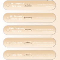 Nouveaux outils de beauté, houppette électrique, éponge de maquillage automatique, outil de beauté, mélangeur avec 5 niveaux de vibration réglables