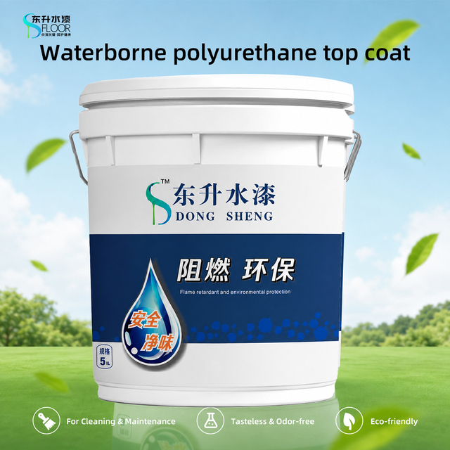 Water Based Polyurethane Top Coat Spray Liquid for Epoxy Floor UV and Wear Resistant Clear Finish Low VOC 20kg