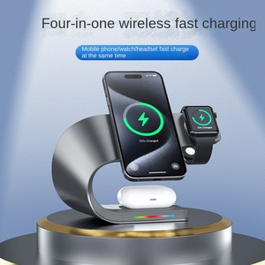 Sạc không dây đa năng cao cấp 4 trong 1, sạc nhanh 15W cho <span class=keywords><strong>iPhone</strong></span> và <span class=keywords><strong>Apple</strong></span> <span class=keywords><strong>Watch</strong></span> - Product Image 4