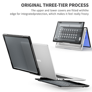 Estuche de plástico transparente para computadora portátil para <span class=keywords><strong>Huawei</strong></span> <span class=keywords><strong>Mate</strong></span> <span class=keywords><strong>Book</strong></span> <span class=keywords><strong>14</strong></span> 2021 2022 2023 - Product Image 3