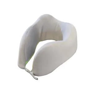 Summer New Ice Silk Memory Cotton U-shaped Pillow for Travel Neck Pillow for Office Nap Prone Pillow Can be Disassembled Washed