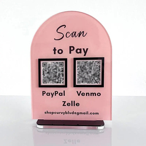 Exhibidor de Acrílico Personalizable con Código QR para Mostrar el Icono de las Redes Sociales con Estilo, Letrero de Instagram y <span class=keywords><strong>Facebook</strong></span> - Product Image 6