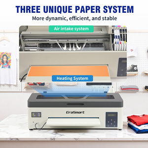 Принтер DTF EraSmart Auto-Cut 35 см A3 XP600, настольный многофункциональный принтер с сушкой для бизнеса по производству одежды и футболок своими руками - Product Image 4
