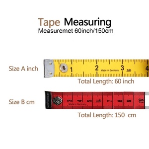 Cinta Métrica de PVC Suave de 150 cm/60 Pulgadas con Botón, Mini Regla para Sastrerí<span class=keywords><strong>a</strong></span> - Product Image 2