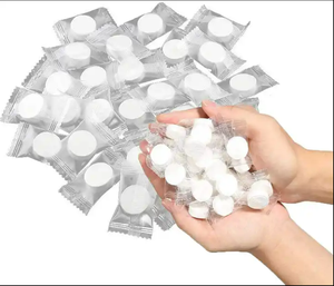 Serviettes compressées Portable Jetable Mini Comprimé Coin Mouchoirs <span class=keywords><strong>Papier</strong></span> <span class=keywords><strong>Toilette</strong></span> Serviette Comprimée, Serviette En <span class=keywords><strong>Papier</strong></span> - Product Image 2