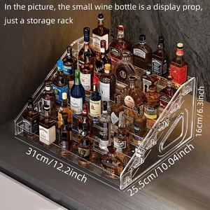 Étagère à liqueurs en acrylique à plusieurs niveaux avec 3 à 7 couches pour la présentation de cocktails dans le bar à domicile - Product Image 2