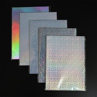 Rouleau d'autocollants imprimables holographiques, vinyle auto-adhésif à effet laser pour imprimante à solvant écologique et UV, étiquette cadeau, décalcomanie