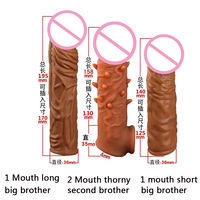 Consoladores para Hombres Condón Producto para Adultos Juguete para Adultos Venta Directa de Fábrica Muy Popular Versión Portátil de Silicona Suave Consoladores Juguetes Sexuales