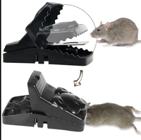 Piège à souris en plastique réutilisable, lot de 6, contrôle des nuisibles, tue rapidement les souris, piège à rats, pièges à souris, tueur
