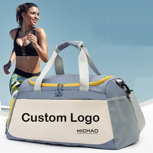 H012 Custom Logo all'ingrosso Bolsa Bolsos Nylon grande capacità borsone porta porta sport palestra Yoga bagagli & borse da viaggio impermeabili