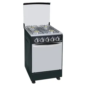 Xunda cuisinière à gaz et four autoportants cuisinière à gaz de cuisine en acier inoxydable cuisinière à gaz intégrée avec four et grille