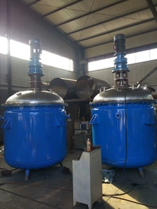 Flux tubulaire à membrane 300 litres peinture au <span class=keywords><strong>nitrate</strong></span> réservoir <span class=keywords><strong>de</strong></span> mélange sous vide prix des réacteurs chimiques industriels - Product Image 5