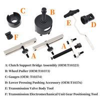 Kit de 8 outils de démontage pour boîte de vitesses DSG à double embrayage, unité mécatronique, outil de réparation de transmission pour Volkswagen Audi OAM 7 vitesses