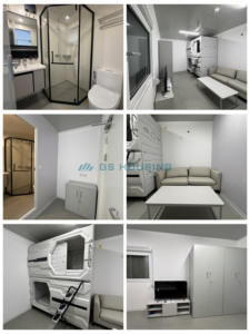 Dự Án Nhà Trước Fab Giá 2 Phòng Ngủ Đúc Sẵn Phòng Ngủ Và Phòng Khách Nhà Sẵn Sàng Cho Bán Prefab <span class=keywords><strong>Container</strong></span> Nhà - Product Image 2