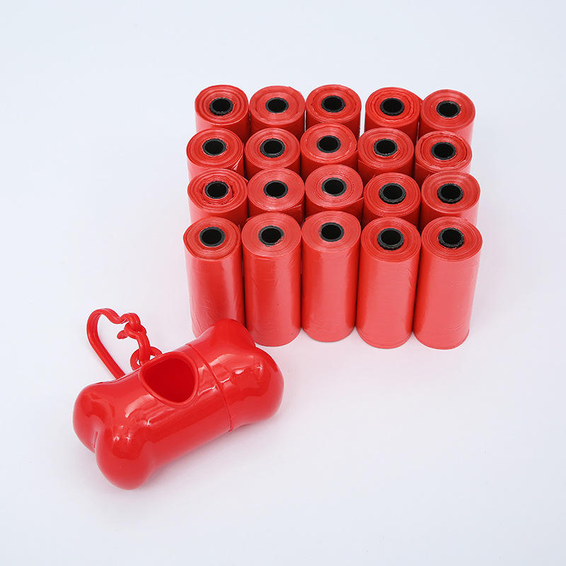 1 dispenser, 20 rolls of garbage bags