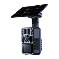 Caméra de chasse solaire thermique WIFI 2.0 LED extérieure pour la faune, vidéo 1080P, 48MP, déclenchement 0.4S, vision nocturne, étanche IP66