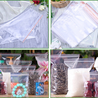 Sacs d'emballage alimentaire en plastique PE imprimés en gravure, étanches à l'humidité, avec fermeture éclair personnalisée, couleur et taille personnalisées
