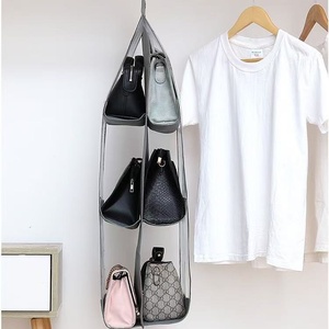 Phong Cách Hiện Đại Vải Túi Lưu Trữ Giá Cho Phòng Ngủ & Phòng Khách Ký Túc Xá Cửa Phía Sau Truy Cập Lớp Treo Túi Chống Bụi Hệ Thống - Product Image 3