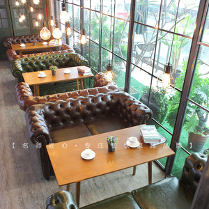 Gukiman – <span class=keywords><strong>canapé</strong></span> en cuir pour magasin de vêtements, bois massif doux, bar transparent, musique, restaurant, bar occidental - Product Image 2
