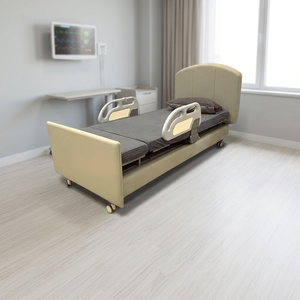 Lit d'hôpital électrique ECO PRO certifié ISO pour les soins intensifs et les maisons de retraite, en acier inoxydable, mobilier médical de classe II - Product Image 3