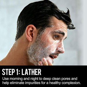 <span class=keywords><strong>Nettoyant</strong></span> pour le <span class=keywords><strong>visage</strong></span> pour hommes-Sel de mer Anti-acariens Anti-acné <span class=keywords><strong>Nettoyant</strong></span> purifiant pour le <span class=keywords><strong>visage</strong></span>-Hydratant <span class=keywords><strong>nettoyant</strong></span> pour la peau <span class=keywords><strong>Lait</strong></span> <span class=keywords><strong>nettoyant</strong></span> pour hommes - Product Image 6